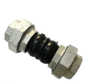 High Pressure Double Sphere Rubber Bellow Expansion Joint Flange Connectivity 180mm Overall Length for Agricultural Irrigation