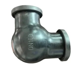 High Pressure Flanged Connection 90 Degree Rubber Elbow Joint DN50-300 for Water Pumps