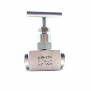High Pressure Needle Valve 304 Stainless Steel 1/8 1/4 3/8 1/2 3/4 1 J13W-320P Female Thread Globe Valve