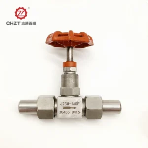 High Pressure Needle Valve J23W 160P 304SS DN15