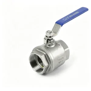 High Pressure Stainless Steel Two piece Internal Thread Manual Control Valve for Water Oil Gas Industrial Ball Valve