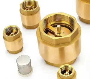 High Pressure Vertical No Return Valve Manual Check Valve Brass 1/2″-2″ Inch Brass Check Valve