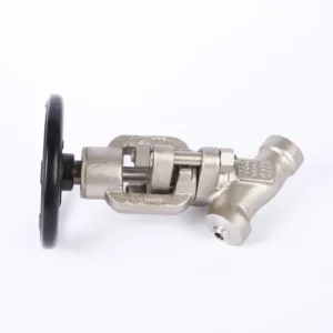 High Pressure Y Type Butt Weld Manual Needle Valve F316L for Power Plant & Steam Systems