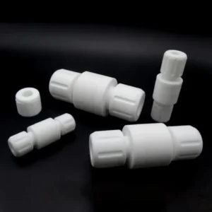 High Purity PTFE PFA One Way Non Return Check Valve 1 8″ 1 4″ 3 8″ 1 2″ Flare Compression Fitting Semiconductor Chemical