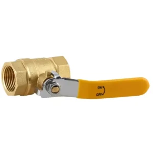 High Quality 1/2 Brass Ball Valve Thread Brass Inner Wire Ball Valve with Copper Color for Home Plumbing System 1 Ball Valve