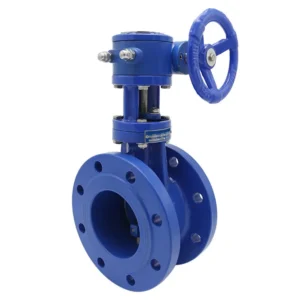 High Quality Butterfly Valve Safety Sealed Butterfly Valve Turbine Flange Eccentric Butterfly Valve