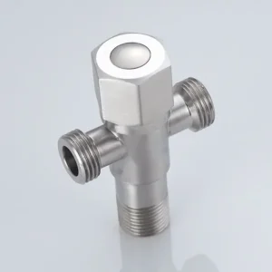 High Quality Factory Price Stainless Angle Valve Modern Design G 1/2 Angle Triangle Water Stop Valve Bathroom Accessories