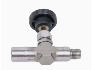 High Quality High Speed Stainless Steel Flange Needle Valve Manual Water Panel Mounted