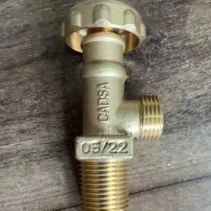 High Quality LPG Gas Cylinder Safety Valve Gas Cylinder Brass Valve 23.2*2 Outlet 21.8 Applies to Cameroon Mali