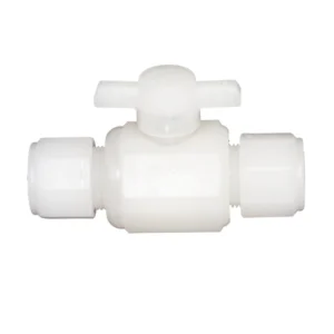 High Quality Manual Ball Valve UPVC PP PVDF for Industrial Use OEM Customizable High Temperature Media Fitting