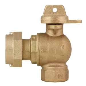 High Quality NF Bronze Angle Stop Valve With CTS 22 Series Pak Nut