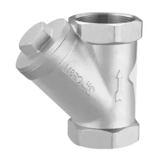 High Quality Stainless Steel Screw Thread Filter Y Strainer SS304 Bsp CF8 CF8m