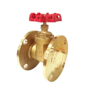High Temperature Brass Manual Gate Valve DN15-300 for Water Brass Flange Gate Valve
