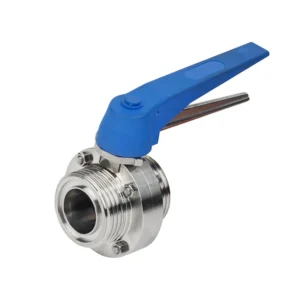 High Temperature Food Grade Stainless Steel Butterfly Valve