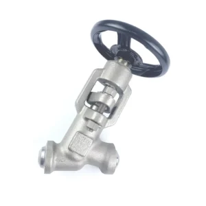 High Temperature High Pressure Y Shaped Welding Process Needle Valve Manual Integral Forging Shutoff Valves