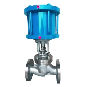 High Temperature Pneumatic Stainless Steel Globe Valve Z641W 16PControl Valve Smart Hydraulic Pneumatic Gas Globe Valve