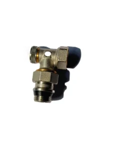 High Temperature Resistance Thermostatic Radiator Valve Head 1/2” 3/4” Brass Floor Heating Plated Angle Forged Brass LL-01-095