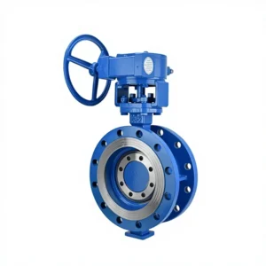 High Temperature Turbine Triple Eccentric WCB Hard Seal Butterfly Valve D343H 25C Steam Water Oil