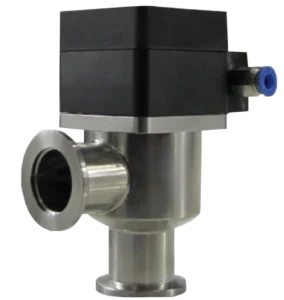 High Vacuum Manual Pneumatic Angle Valve for Gas Media