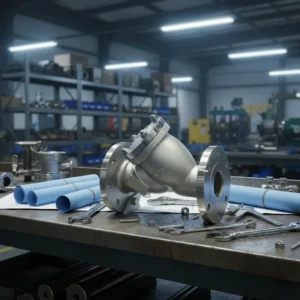 High-precision Filtration Stainless Steel Flange Strainer Y Type Filter ODM OEM Factory Direct Sale High Quality