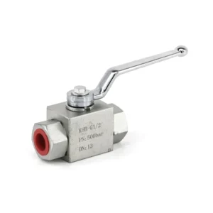 High-pressure 500 Bar Carbon Steel Ball Valve ES-FF Flat-type Hydraulic Quick Connector ES-KZE-BC Threaded Hydraulic DN13