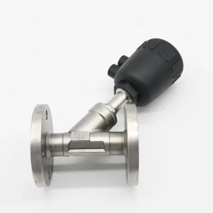 High-quality Hydraulic Steam Y-Type Cut-off Valve for Water Stainless Steel Flange Angle Seat Valve G3/8”/G4” Port