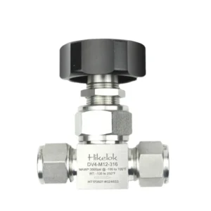 Hikelok Stainless Steel Manual Diaphragm Valve Diaphragm Control Angle Needle Valve 3500 WOG