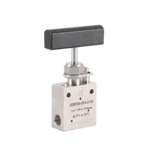 Hip Ultra High Needle Valve Ferrule Connection Type 60000psi 1/4 Thread Needle Valve