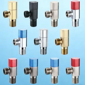 Home Project Bulk Purchase Durable Multi-color Chrome-plated 15mm Sealed Angle Valve for Water Heater