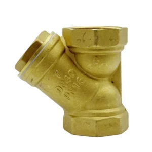 Household Water Pump Brass Y Strainer DN40 Mesh Filter Valve for Other Applications