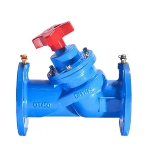 Hydraulic Static Balancing Valve Manual Flanged for Water Systems Stainless Steel & Ductile Iron