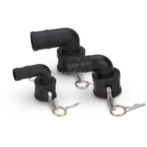 IBC Camlock Quick Coupling 2″ DN50 90 Degree Angle PP IBC Tote Tank Valve Fitting Adapter