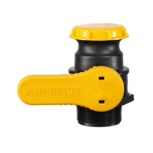 IBC DN 50 Ball Valve NPT Male to 2″ BSP/NPT Fine Thread Tank Pipe Coupling