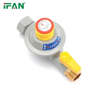 IFAN Low MOQ 1/2″ Brass Gas Control Valve Kitchen Gas Shut off Valve Safety Valve