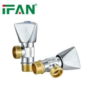 IFAN Water Flow Control Angle Valve Bathroom Forged Brass Valve High Pressure Angle Valve