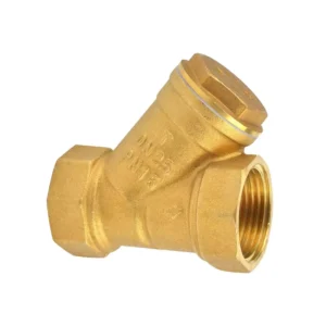 Industrial Brass Threaded Y Strainer Female BSP NPT Thread DN15 DN100 4 Inch PN16 200WOG Water Oil Gas Pipeline Factory Direct