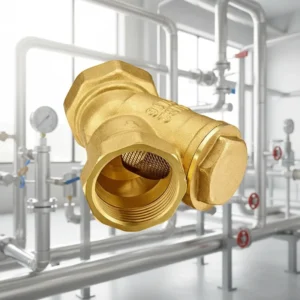 Industrial Brass Y Strainer DN15-DN100 Threaded 200 PSI Stainless Steel Screen Water Filter Valve Factory