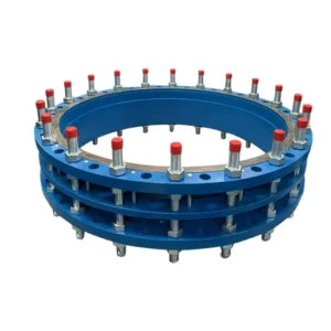 Industrial Double Flange High Chemical Resistant Cast Iron Transmission Joint Expansion Coupling for Water Supply System
