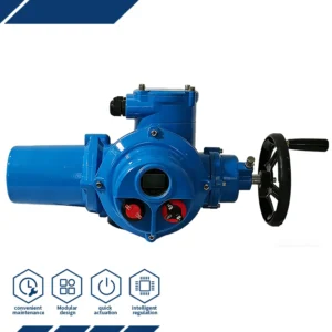 Industrial Electric Valve Actuator Petrochemical Power Water Treatment Paper Making Automatic Phase Correction