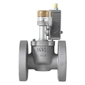 Industrial Explosion proof Cast Aluminum Flange Threaded Connection IP65 Natural LPG Gas Shutoff Valve Automatic Shut off for
