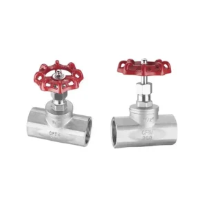 Industrial Flow Control Cut Off Female Thread PN 1.6MPa Stainless Steel Screw End DN40 Globe Valve Shutoff Valves