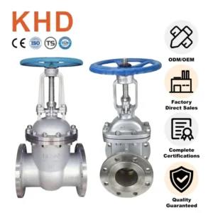 Industrial Manual Flange Gate Valve Stainless Steel High Temperature Control Valve Sluice Gate Valve for Water Gas Oil