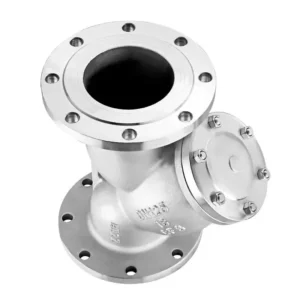Industrial Multiport Stainless Steel Pipe Fitting PN16 Pressure Flange Valve Y Shape Strainer