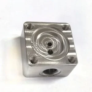 Industrial Printer Fluid Valve Seat Precision Processing Stainless Steel Valve Block Suitable for Inkjet Printer Non standard