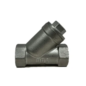 Industrial SS304 SS316 Female Threaded Chemical Resistant Water Pipeline Y Strainer Stainless Steel Filter