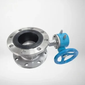 Industrial Stainless Steel Flanged Butterfly Valve Manual & Pneumatic Actuation for Water Media