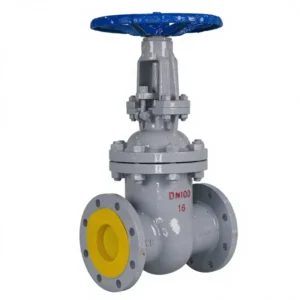 Industrial WCB Flange Manual High Temperature Gate Valve With Base Media DN100 MZ-15