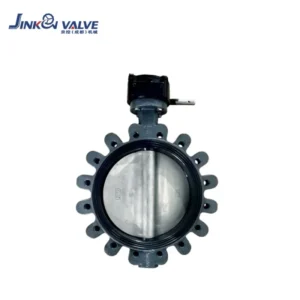Industrial Worm Gear Flange Butterfly Valve Ductile Iron CF8 Stainless Steel EPDM Sealed Oil Water Treatment Fire
