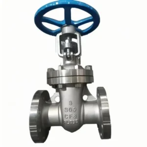 Industrial manual high temperature stainless steel gate valve for reliable flow control in oil and gas applications
