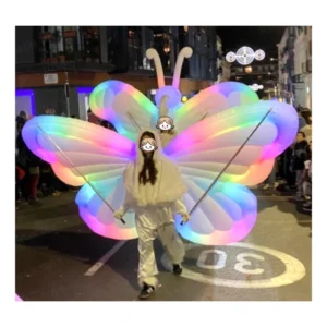 Inflatable Performance Butterfly Costume for Festival Parade